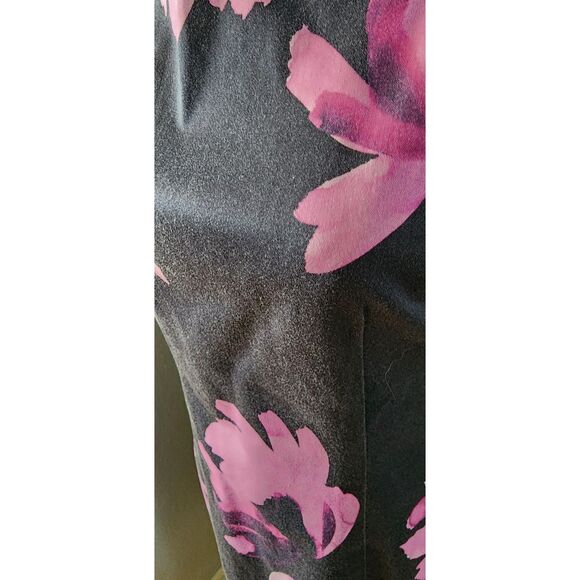 HOBBS London Navy & Pink Floral Dress Suit Jacket Set Sz 6 - Picture 10 of 10